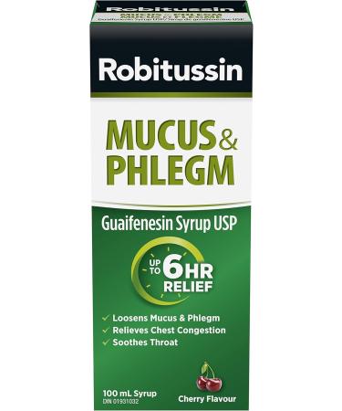 Robitussin Extra Strength Mucus & Phlegm Syrup Alcohol Free Cherry Flavour 100 ml (Pack of 1) Regular - Buy Online on GoSupps.com
