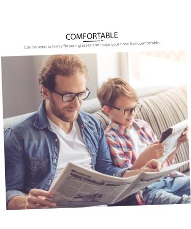 Frcolor Anti-Slip Wax for Glasses - 4 Pack Invisible Nose Grip & Glide Enhancer for Reading Glasses - Improve Comfort & Stability - Buy Online on GoSupps.com