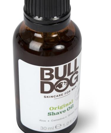 Buy Bulldog Original Shave Oil 30ml - Premium Shaving Oil for Smooth Skin | International Shipping Available - Buy Online on GoSupps.com
