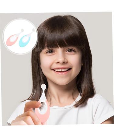 Minkissy 2-Piece Children's Toothbrush Set - Baby Oral Care Tool for 1-Year-Olds - Soft Bristle Toothbrushes for Kids - Buy Online on GoSupps.com