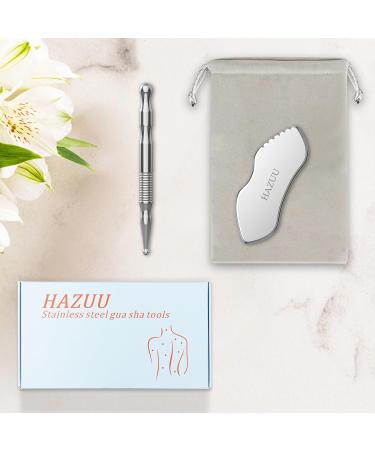 Buy Stainless Steel Gua Sha Tool & Acupuncture Pen for Deep Tissue Massage | Pain Relief Therapy & Self-Massage | International Shipping - Buy Online on GoSupps.com