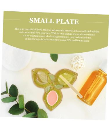 Solust Aromatherapy Bowl - Ceramic Essential Oil Diffuser & Container | Ethereal Oil Shell Plate - Buy Online on GoSupps.com