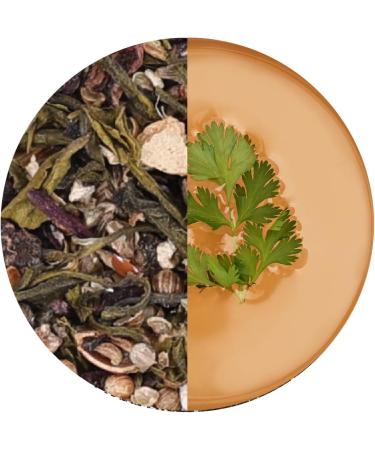 CHAIZONED Tea Soup (Rasam Tea) with Coriander Cumin Pepper Ginger Green Tea Asafoetida & Rock Salt with Turmeric for Immune Support Digestive System Weight Management - Nilgris Region - 50g (1.7 oz) - Buy Online on GoSupps.com