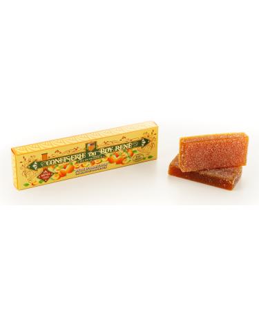 LE ROY RENÉ Epicerie Fine - Apricot fruit paste from Provence - Origin France. 2 bars of 75g grouped in a 150g case.