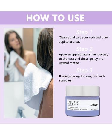 New Firming Neck Cream - Tightening Lifting & Moisturizing | Smooths Repairs Evens Skin Tone Reduces Wrinkles - 1.7 oz - Buy Online on GoSupps.com