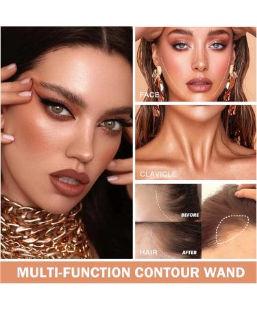 Liquid Contour Beauty Wand Cream Bronzer Contour Wand Soft Smooth Glossy Lightweight Long Lasting Waterproof Liquid Contour Stick Makeup Kit For Face With Natural Nude Finish (05# Contour Wand) 05#contouring Wand - Buy Online on GoSupps.com