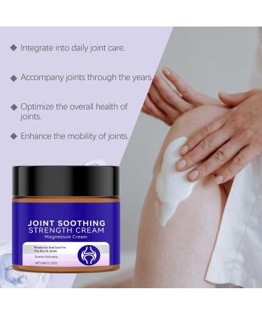 Cr me de soulagement des articulations - 60 g de pommade hydratante pour jambes genoux coudes pieds paules inconfort musculaire soutien du confort articulaire formule absorption rapide - Buy Online on GoSupps.com