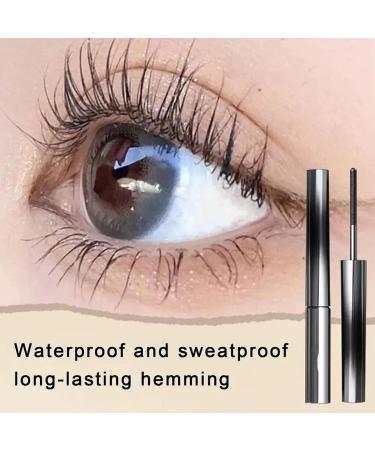 Noir Iron Wand Mascara 3D Curling Eyelash Iron Mascara Iron Wand Mascara Metal Wand Mascara Metal Wand Waterproof Mascara Lengthen Eyelashes Long Lasting No Flaking No Clumping Waterproof - Buy Online on GoSupps.com