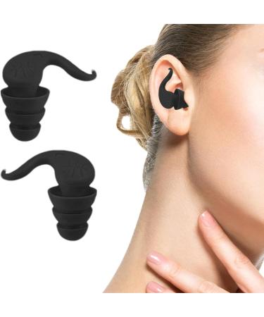 Sound Proof Earplugs - Waterproof Noise Cancelling Earplugs |Portable Ear Plugs With Carrying Case |Horn Soundproof Earplugs |Horn-Shaped Silicone Earplugs | Ergonomic Ear Plugs For Home Work - Buy Online on GoSupps.com