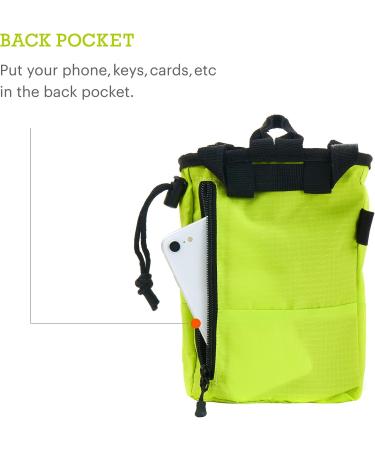 Outdoor Species Chalk Bag for Rock Climbing & Bouldering - Adjustable Belt, Zippered Pocket, Drawstring - Climbing Gear & Gift - Buy Online on GoSupps.com