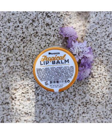 Natural Turkish Tropical Lip Balm Cocoa Mandarin Vanilla (10ml / 0.34 fl oz) - Buy Online on GoSupps.com