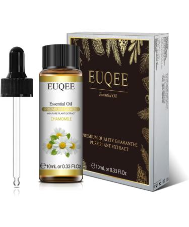 EUQEE Chamomile Essential Oil 10ml - Natural Aromatherapy for Home Diffusers - Buy Online on GoSupps.com