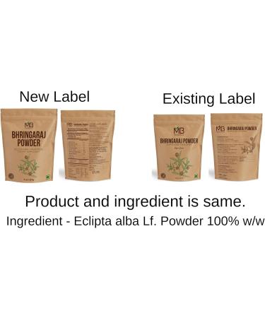 MB Herbals Pure Bhringraj Powder 8 oz - 100% Pure Eclipta Alba Powder for Hair Growth - Buy Online on GoSupps.com