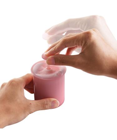 Beautyflier Facial Cleanser Foam Cup - 2 Pieces Whip Bubble Maker for Skin Cleansing - White & Pink - International Shipping - Buy Online on GoSupps.com