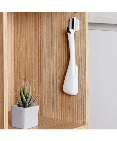 Tub Scrubber - 2 in 1 Tile Tub Scrubber Brush with Dustpan Cleaner Brush Kitchen Supplies for Cleaning Bathroom Shower Tile Grey - Buy Online on GoSupps.com