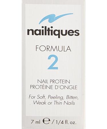 Nailtiques Nail Protein Formula #2 0.25 fl oz - Strengthens and Conditions Nails - Pack of 1 - Buy Online on GoSupps.com