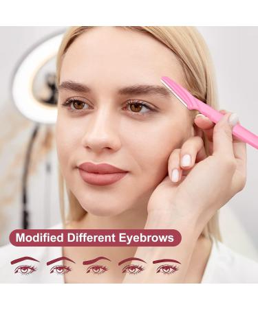 15 Pack Eyebrow Razor and Face Shavers for Women - Precision Dermaplaning Tool in 3 Colors - Multipurpose Exfoliating Facial Razor Set with Precision Cover - Buy Online on GoSupps.com