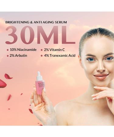 ROXIE SBRAND Dark Spot Remover Super Serum | 10% Niacinamide 4% Tranexamic Acid & Vitamin C | Hyaluronic Acid & Ceramides | 30ml - International Shipping Available - Buy Online on GoSupps.com