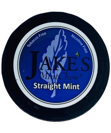 Jake's Mint Chew - Straight Mint 1.2 oz - Tobacco & Nicotine Free!