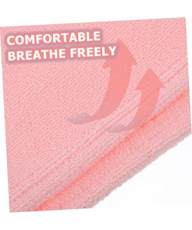 Quick Dry Pink Hair Drying Cap | Healeved Thick Bathing Turban | International Shipping Available - Buy Online on GoSupps.com