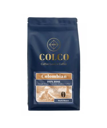 COLOMBIAN Speciality Coffee | Don Jose | The Perfect Espresso | Dark Roast | Single Origin Supremo Arabica Coffee Beans (1kg Resealable Bag)