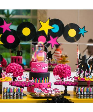 XANGNIER 36pcs Taylor Singer Birthday Party Cake Topper Cake Decorations with Guitar for Music Lover's Concert Themed Swifte Party Cupcake Supplies Taylor birthday party cake toppers - Buy Online on GoSupps.com