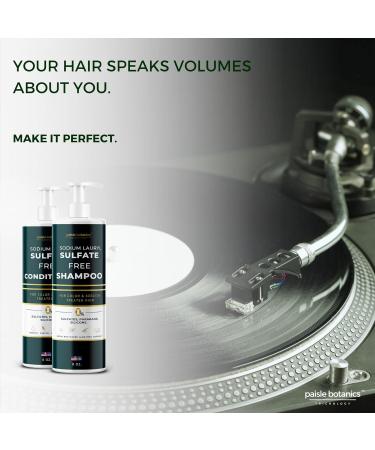 Sodium Lauryl Sulfate Free Shampoo & Conditioner Set - All Natural Paraben & Sulfate Free for Color Treated Hair - Ideal for Men & Women - International Shipping Available - Buy Online on GoSupps.com