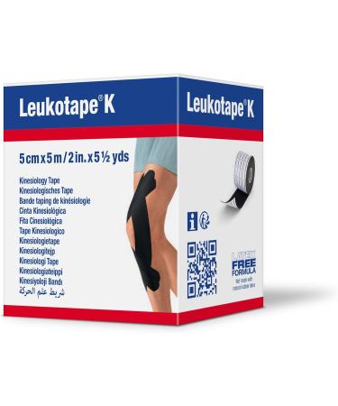 Leukotape K 5x500cm Media Nero - Buy Online on GoSupps.com
