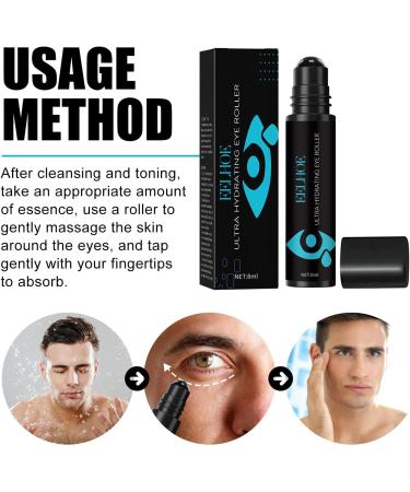 Eye Serum Roller eye cream for dark circles and puffy eyes Anti Wrinkle Eye Cream Hydrating and Firming Eye Serum Creams Eye Repair Cream Eye Bags Remover 8ml - Buy Online on GoSupps.com