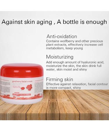 Rosarden Goji Berry Facial Cream Anti-Aging Facial Cream with Antioxidant Reduces Wrinkles and Fine Lines Smooth Skin - Buy Online on GoSupps.com
