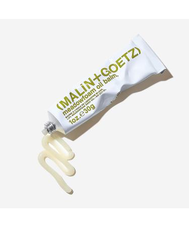 Malin + Goetz Meadowfoam Oil Balm - Multi-Purpose Moisture Protection for Skin and Hair - Anti-Aging, Dry Skin, Chapped Lips - 1 Fl Oz - Buy Online on GoSupps.com