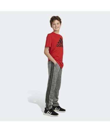 adidas Boys' Indicator Pants - Charcoal Grey Heather | Size Medium - Buy Online on GoSupps.com