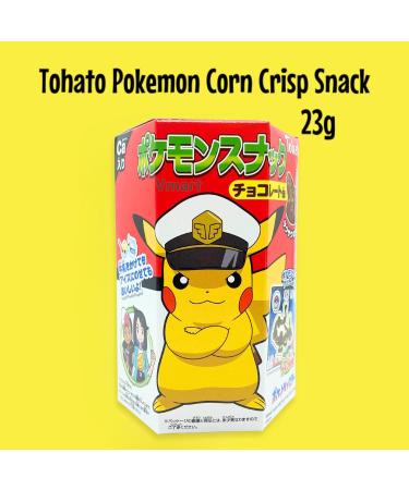 Tohato Pokemon Chocolate Flavour Corn Puff Snack 23g (Pack of 2) - Buy Online on GoSupps.com