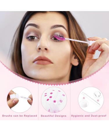 TCJJ 40 PCs Eyelash Shampoo Bottle Brushes Set 10 Eyelash Brushes Foam Donor Bottle & More for Perfect Eye Care - Buy Online on GoSupps.com