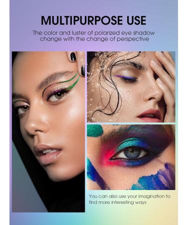 Easilydays Shimmer Liquid Eyeliner Pencil Chameleon Blue Purple Gold Colored Satin Eye Liner Metallic Multi-Reflective Finish Eyeliners Waterproof Smudge-proof Longwearing Ultra-Fine Tip Eyeliner Pen (#05) - Buy Online on GoSupps.com
