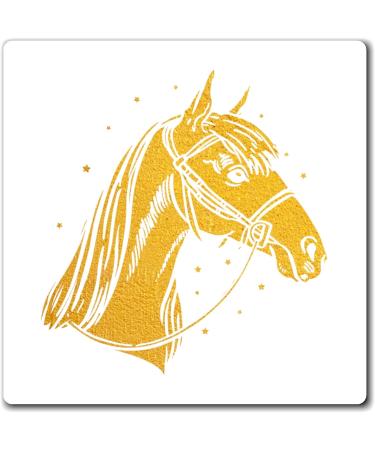 Hilarious Horseback Riding Horses Foal Donkey Enthusiast Humorous Racehorse Town Country Eohippus Lover Magnets 3" 3" - Buy Online on GoSupps.com