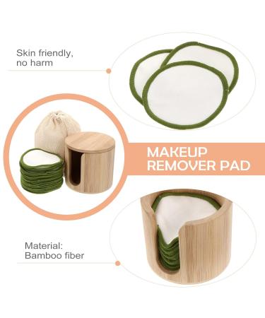 Lurrose Septic Makeup Removal Pads - Washable Bamboo Cotton Cosmetic Pads for Easy Makeup Removal - Eco-Friendly Air Cushion Design - Buy Online on GoSupps.com
