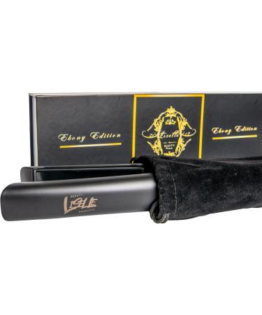 Ebony Edition Flat Iron Hair Straightener | 1.25" Titanium Straightener for All Hair Types | Fast Heating Travel-Friendly Smooth & Frizz-Free - Buy Online on GoSupps.com