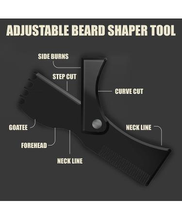 K-Brands Beard Shaper Tool Kit - Premium Beard Styling and Edging Set for Men - Buy Online on GoSupps.com