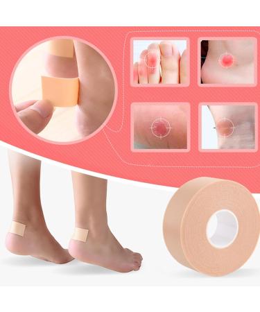 Buy Waterproof Anti-Blister Heel Protectors - Multi-Functional Adhesive Tape Pads for Shoes - Cuttable Cushioning for Comfort - Buy Online on GoSupps.com