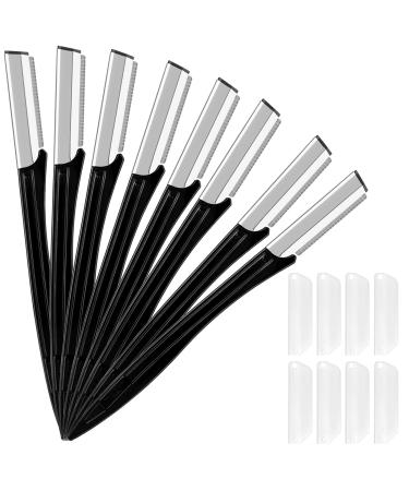 Eybrower razor 8 pieces of eyebrow razors trimmer facial razor for women face razor eyebrow knife facial hair remover for women men make-up