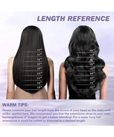 Hair Toppers for Women Hair Extensions Real Human Hair Invisible Wire Hair Extensions with Transparent Wire Adjustable Size Secure Clips in Straight 4 Secret Clips Hairpiece Messy Hair Bun Hairpiece(2 24 Inches - Buy Online on GoSupps.com