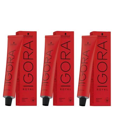 Schwarzkopf 5-7 Igora Royal 60ml NEW Pack of 3 (3x60ml) - Buy Online on GoSupps.com