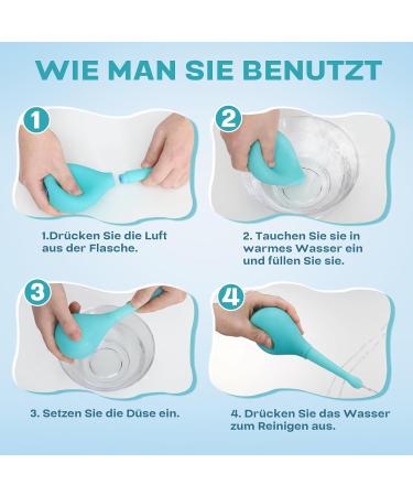  MOAJAZA Vaginal and intimate douche for women reusable 170ml enema intimate douche vaginal douche for body care - Buy Online on GoSupps.com