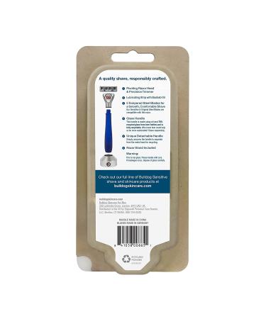 Bulldog Sensitive Recycled Glass Razor with Stand - Men's Skincare and Grooming - Buy Online on GoSupps.com