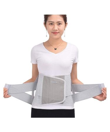 Samnuerly lumbar support belts sexy slimming federation elastic lumbar fitness belt waist bandage posture correction adjustable hip straps for sciatica (size: X-Groß) (x)