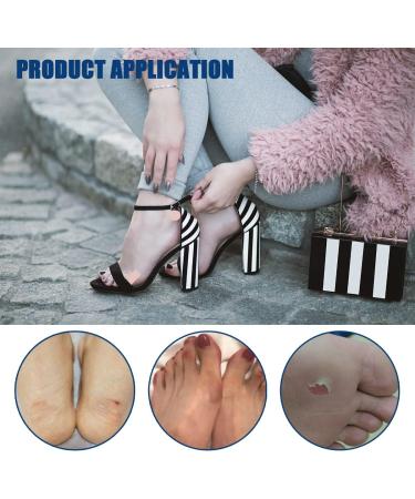 Moleskin Blister Prevention Padding for Feet - 20 Sheets | Blister Pads for Shoes & Boots | Reduce Friction Pain | Hiking & Outdoor Activities (Lint-Free) - Buy Online on GoSupps.com