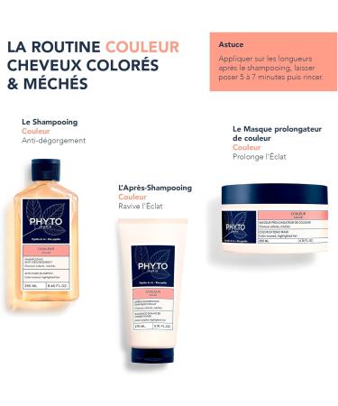  Phyto Phyto - Colour - Mask set 200 ml - Coloured highlighted hair - Extends radiance - Nourishes the fibre - Repairs - Brings shine - Shampoo 50 ml free - Buy Online on GoSupps.com