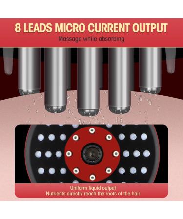 Hair Oil Applicator Scalp Massager Hair Oil Applicator Electric Massage Steam Hair Comb - Electric Massage Comb 3 Modes Hair Massage b - Buy Online on GoSupps.com