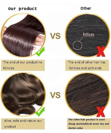 S-noilite 24 Inches Curly Medium Brown Clip In Hair Extensions - 8pcs Full Head Set | 60 Colour Options | Sexy Lady Fashion Choice - Buy Online on GoSupps.com
